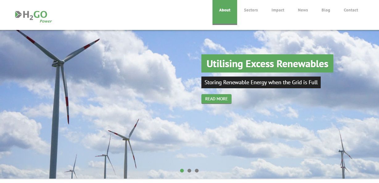 energy startups H2Go