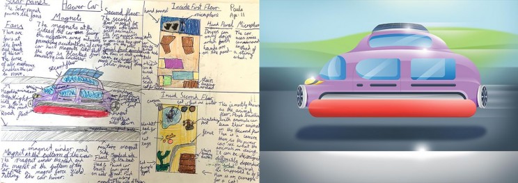 These Amazing Designs are the Future of Cars According to 11-Year-Olds