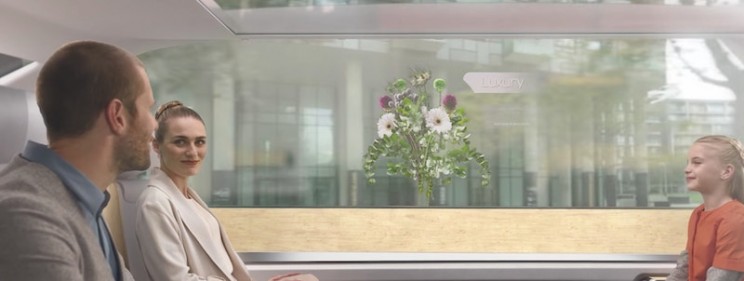 Panasonic Reveals a Driverless Vehicle that Doubles as a Relaxation Station Panasonic Reveals a Driverless Vehicle that Doubles as a Relaxation Station