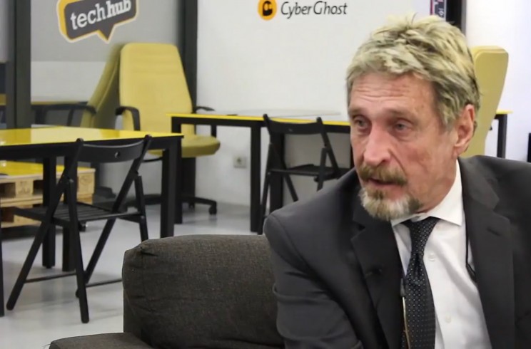 Cybersecurity Expert McAfee Blames Indian Banks for Cryptocurrency Drop