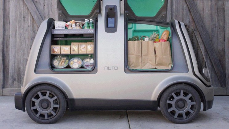 Ex-Googlers Launch Self-Driving Car Designed for Local Goods Transportation