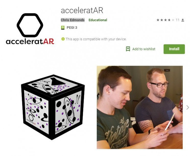 science apps for smartphones acceleratAR