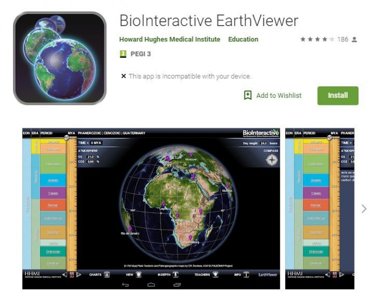 science apps for smartphones biome