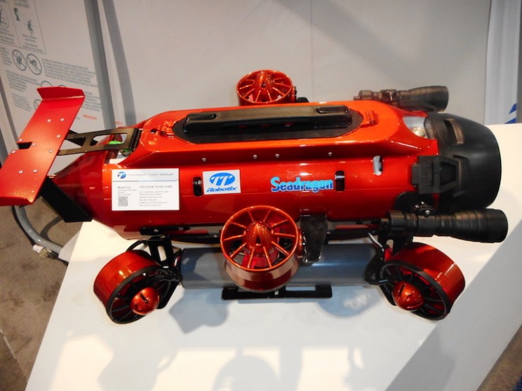 TTRobotix Shows Off Multiple Awesome Projects Including the SeaDragon, an Autonomous Sea Diving Robot