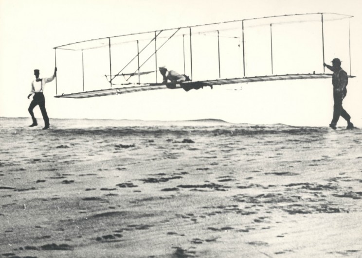 Wright Brothers and Their First Powered, Controlled Flight Wright Brothers and Their First Powered, Controlled Flight