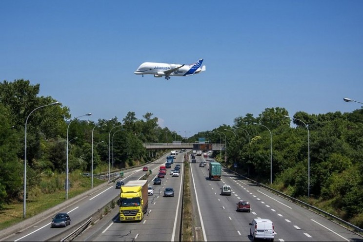 The Most Distinct Looking Plane "BelugaXL" Took Its First Flight The Most Distinct Looking Plane "BelugaXL" Took Its First Flight