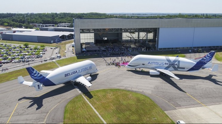 The Most Distinct Looking Plane "BelugaXL" Took Its First Flight The Most Distinct Looking Plane "BelugaXL" Took Its First Flight
