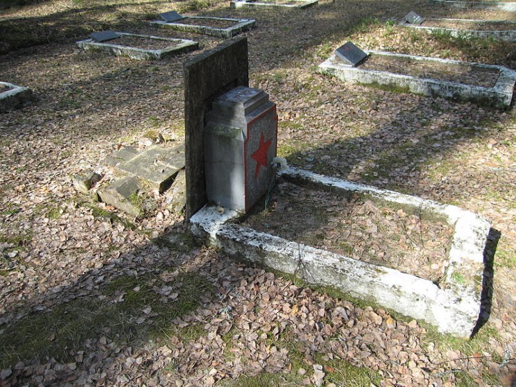 This Soviet Military Cemetery is Filled with Aircraft Fins as Grave Markers