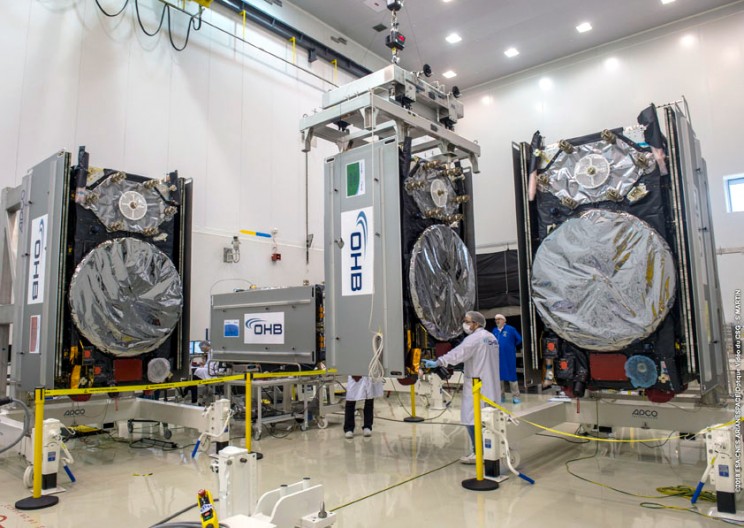 Arianespace Successfully Launches Ariane 5 Rocket Carrying Four Galileo Satellites Arianespace Successfully Launches Ariane 5 Rocket Carrying Four Galileo Satellites