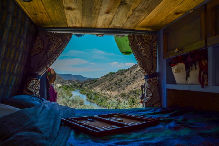 Creative Couple Transform Mercedes Sprinter Van into a Luxurious Tiny Home