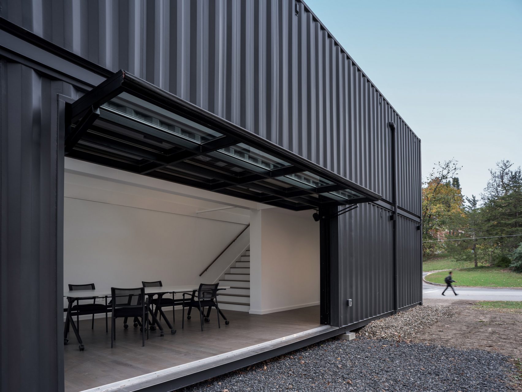 This $200K University Building Is Made of 4 Recycled Shipping Containers This $200K University Building Is Made of 4 Recycled Shipping Containers