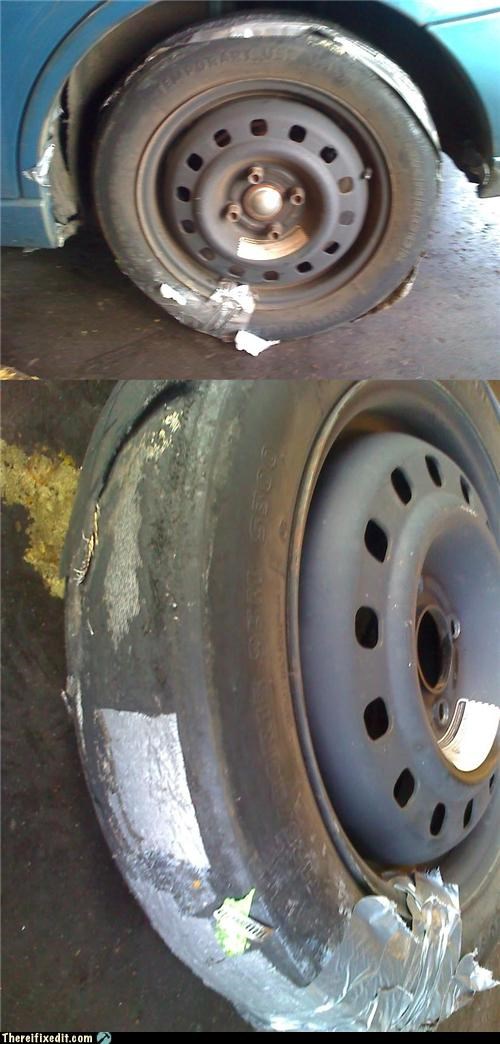 11 Times a Flat Tire didn't Stop Somebody from Moving 11 Times a Flat Tire didn't Stop Somebody from Moving