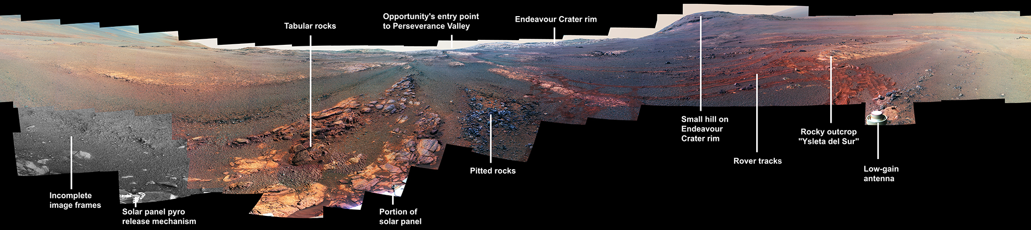 Opportunity Rover's Final Panorama Is Breathtaking Opportunity Rover's Final Panorama Is Breathtaking
