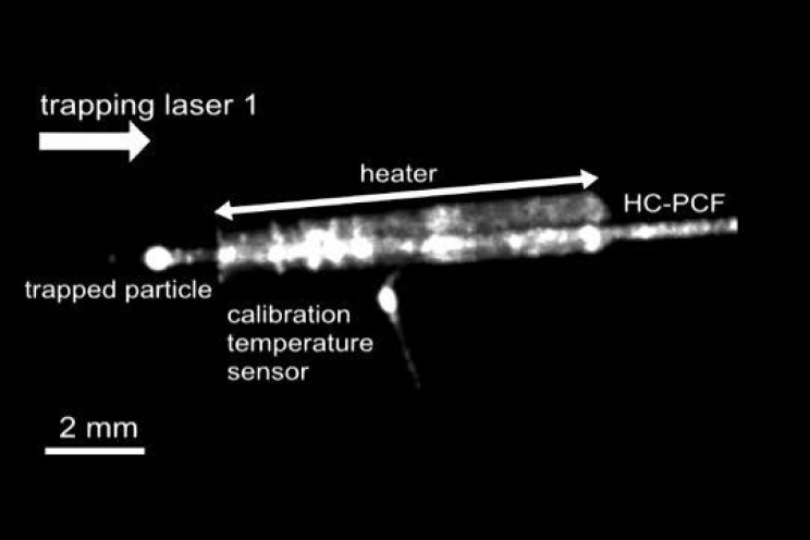 Researchers Develop Flying Microlaser That Travels via an Optical Fiber Researchers Develop Flying Microlaser That Travels via an Optical Fiber