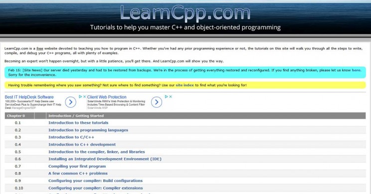 LearnCPP LearnCPP