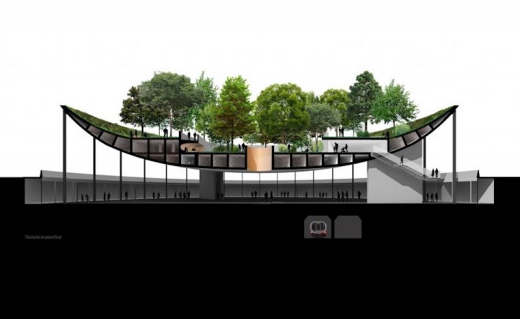 This Architectural Project Places a Stunning Hanging Garden in the Heart of Milan