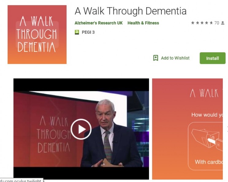 apps for alzheimers walk through