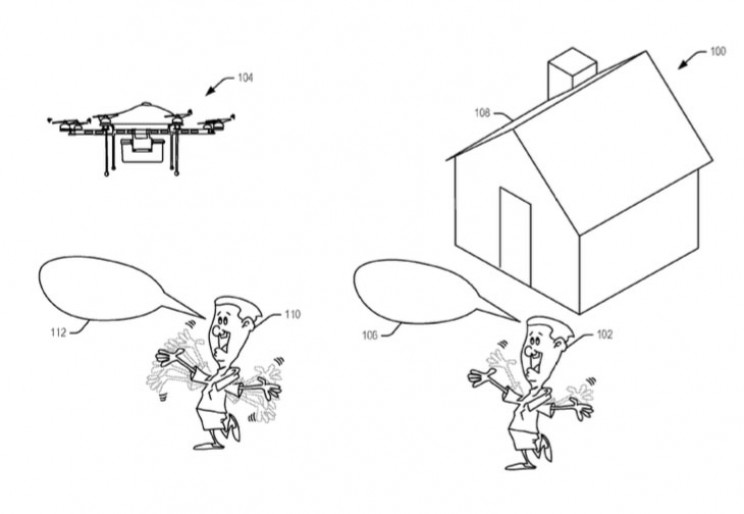 Latest Amazon Patent Includes Gesture-Recognizing Drones