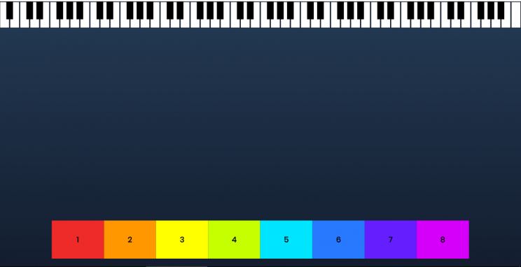 piano genie UI