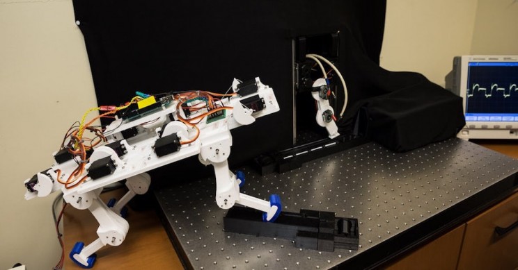 ai driven robotic leg teaches itself to walk robotic engineering