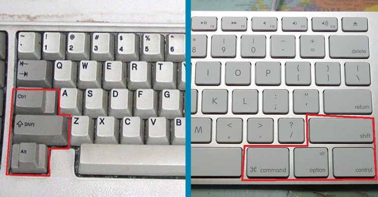 use windows keyboard on mac