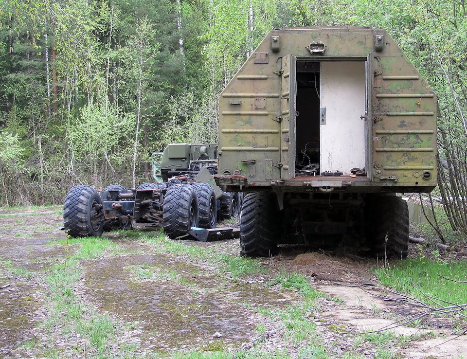 Remnants of the Cold War: An Abandoned Soviet Union Missile Launcher in a Russian Forest Remnants of the Cold War: An Abandoned Soviet Union Missile Launcher in a Russian Forest