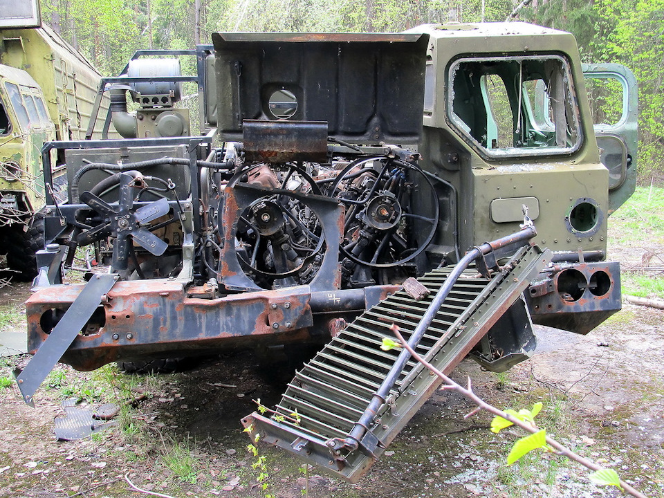 Remnants of the Cold War: An Abandoned Soviet Union Missile Launcher in a Russian Forest Remnants of the Cold War: An Abandoned Soviet Union Missile Launcher in a Russian Forest