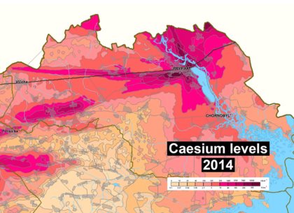 2014 Caesium levels 2014 Caesium levels