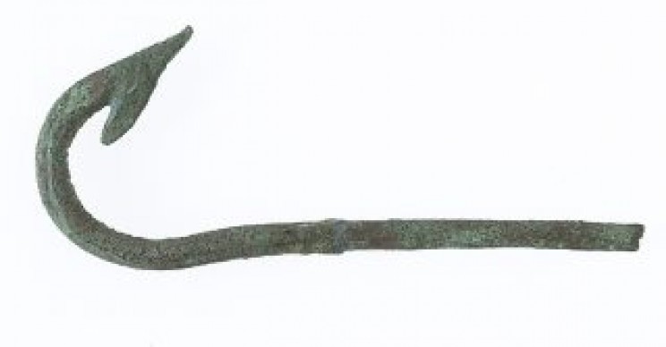 Ancient Egyptian fishing hook Ancient Egyptian fishing hook