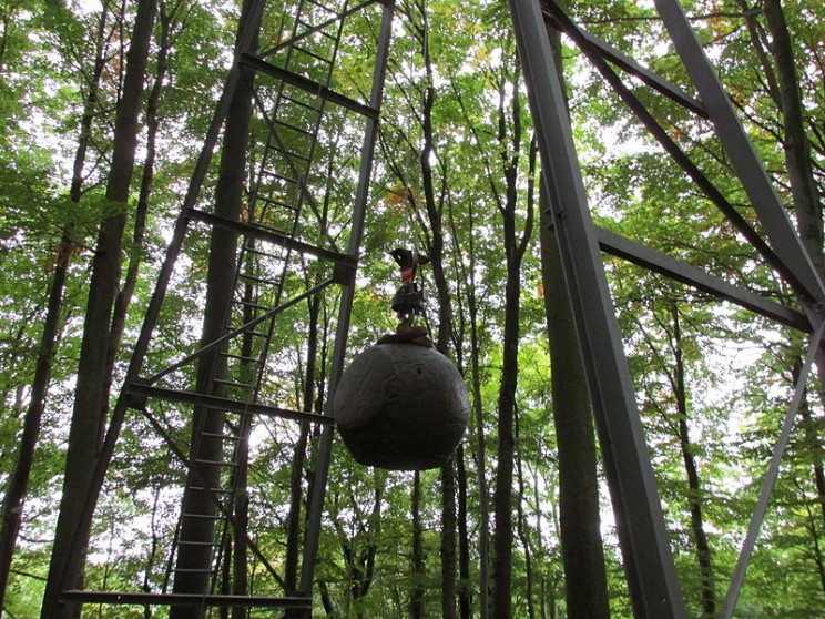 This 4-Ton Steel Ball Causes Artificial Earthquakes to Help Us Understand the Earth's Crust