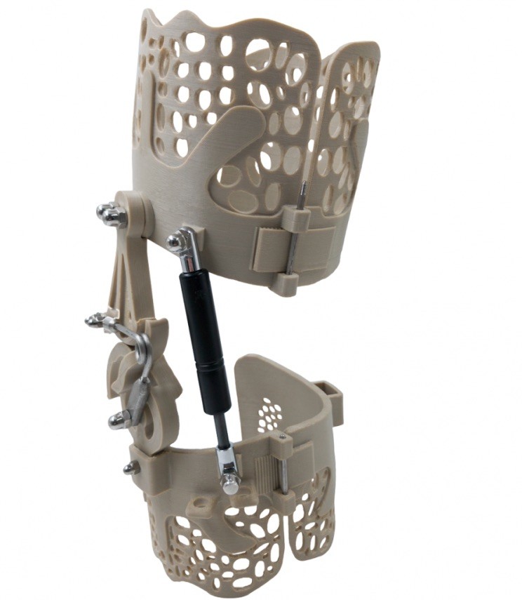 This 3D-Printed Exoskeleton Brace Aids People with Knee Disabilities This 3D-Printed Exoskeleton Brace Aids People with Knee Disabilities