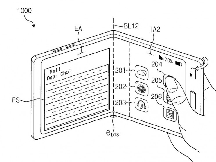 Samsung's Latest Patents Might Mean We Finally Get Folding Smartphones Samsung's Latest Patents Might Mean We Finally Get Folding Smartphones