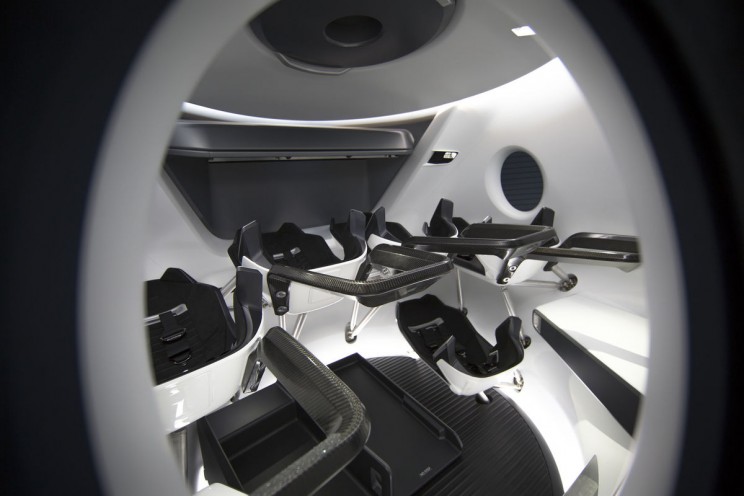 Elon Musk Shares Photo of SpaceX Crew Dragon Ship in Anechoic Chamber Elon Musk Shares Photo of SpaceX Crew Dragon Ship in Anechoic Chamber
