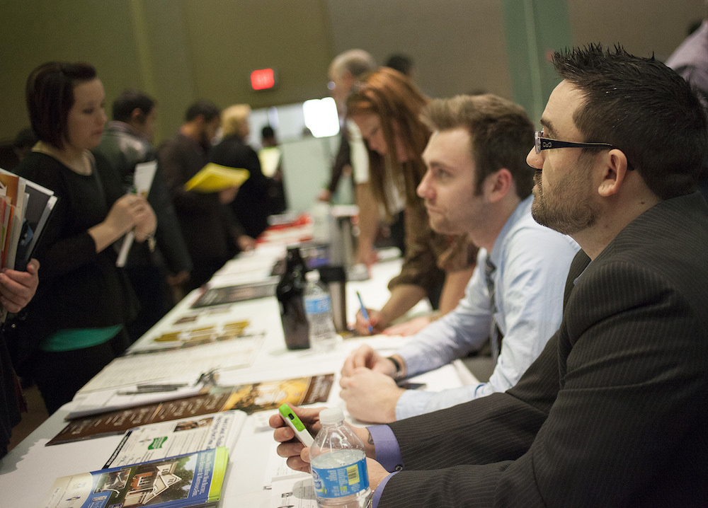 Careers fairs for engineers happen in most major cities.