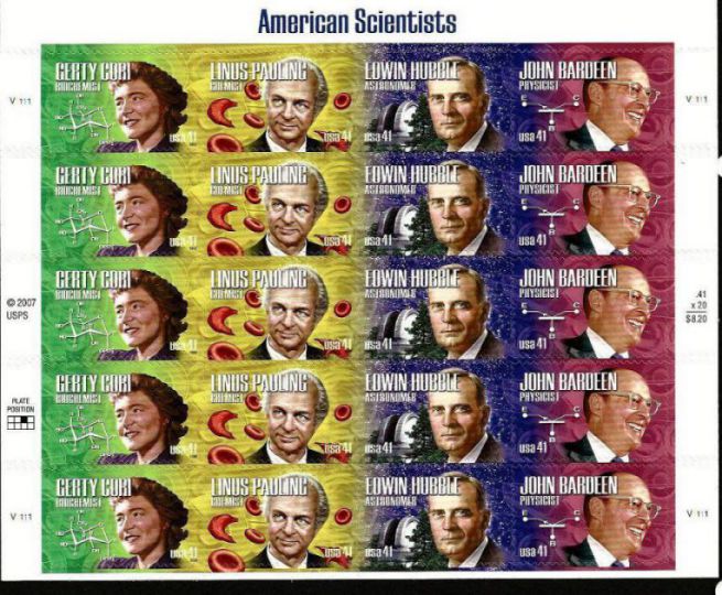 Hubble postage stamp