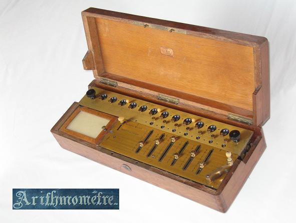 history of calculators Arithmometer