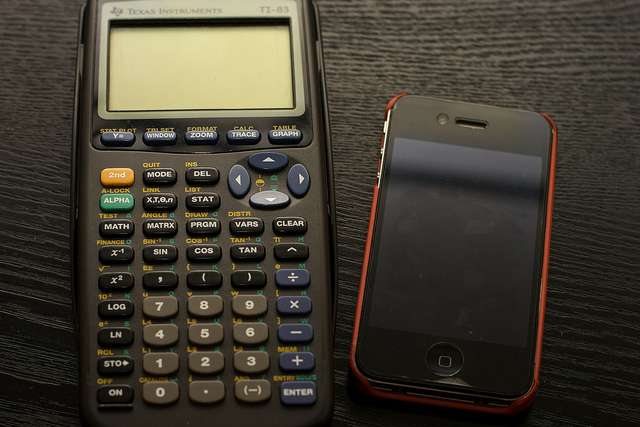 history of calculators smartphone