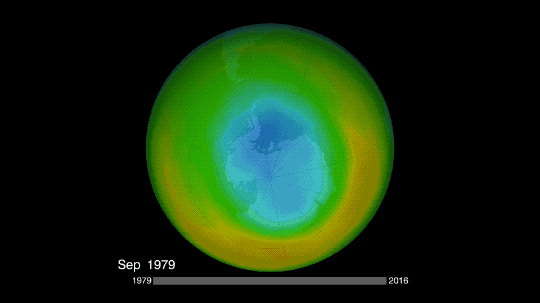 NASA Reports That the Hole in the Ozone Layer Is the Smallest It's Been in 30 Years NASA Reports That the Hole in the Ozone Layer Is the Smallest It's Been in 30 Years