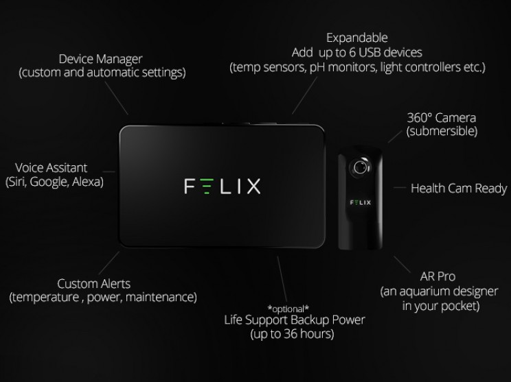 Check Out FELIX - The World’s First Smart Computer For Aquariums Check Out FELIX - The World’s First Smart Computer For Aquariums