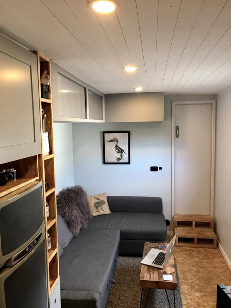 Couple Renovates Bread Truck To Build the Perfect Mobile Home