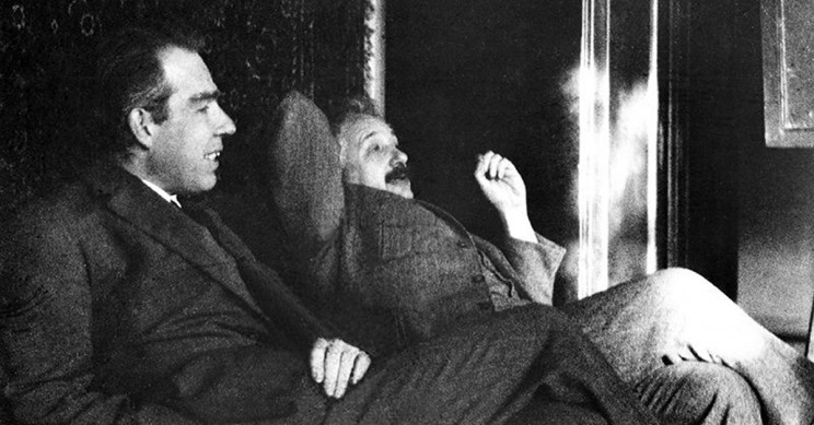 Niels-bohr-Albert-Einstein Niels Bohr Albert Einstein