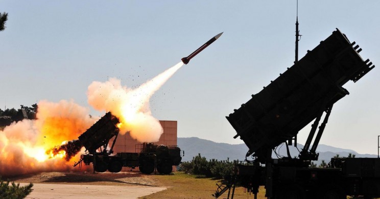 Patriot-Missle-Firing Patriot Missle Firing