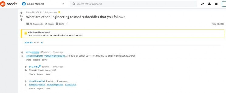 best subreddits for engineers askengineers
