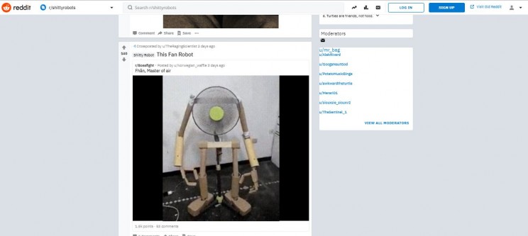 best subreddits for engineers shitty robots