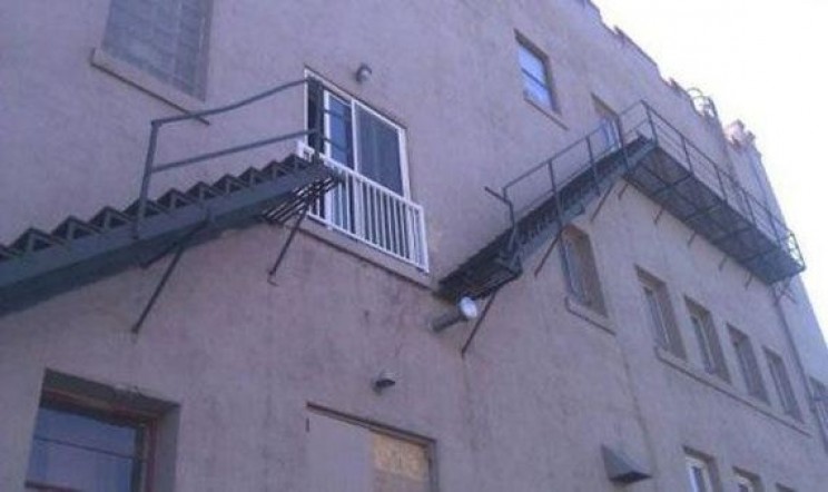 Emergency Staircase Fail Emergency Staircase Fail
