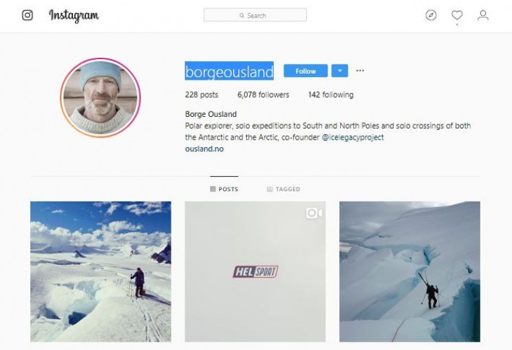 north pole exploration borgeousland