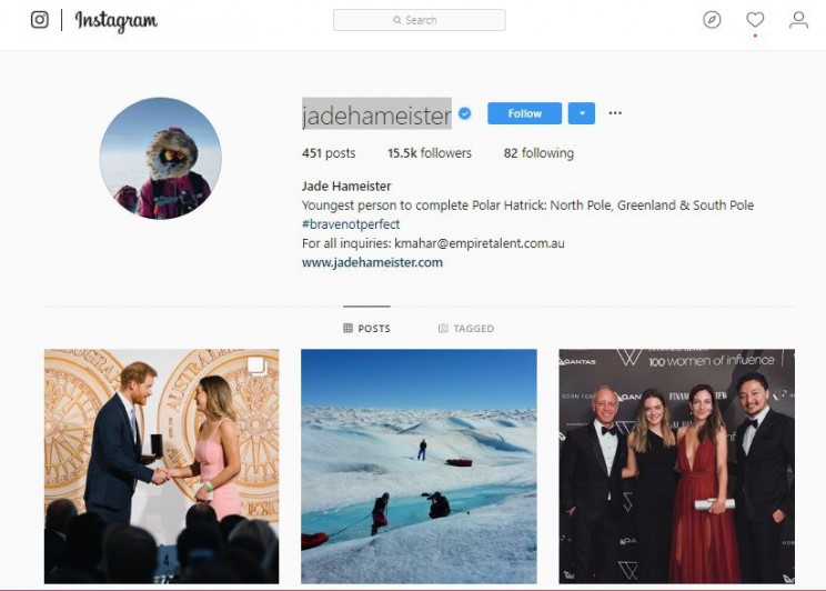 north pole exploration jadehameister