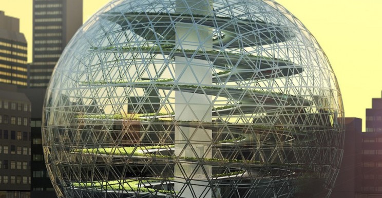 This 'Plantscaper' Could Provide 500 Metric Tons of Organic Food