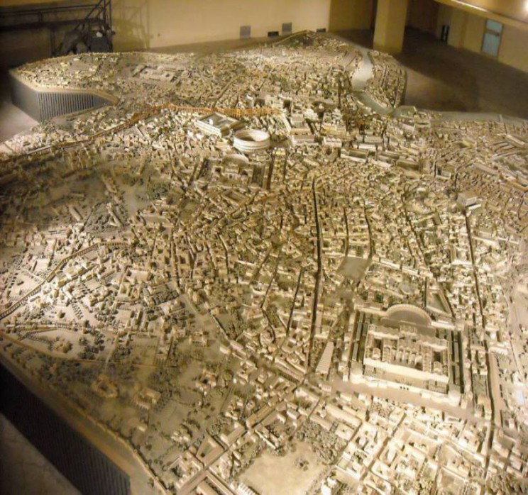Biggest City Models ancient Rome