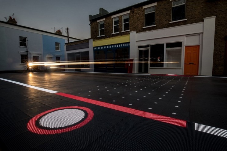 This Smart Crosswalk Only Appears When Needed This Smart Crosswalk Only Appears When Needed